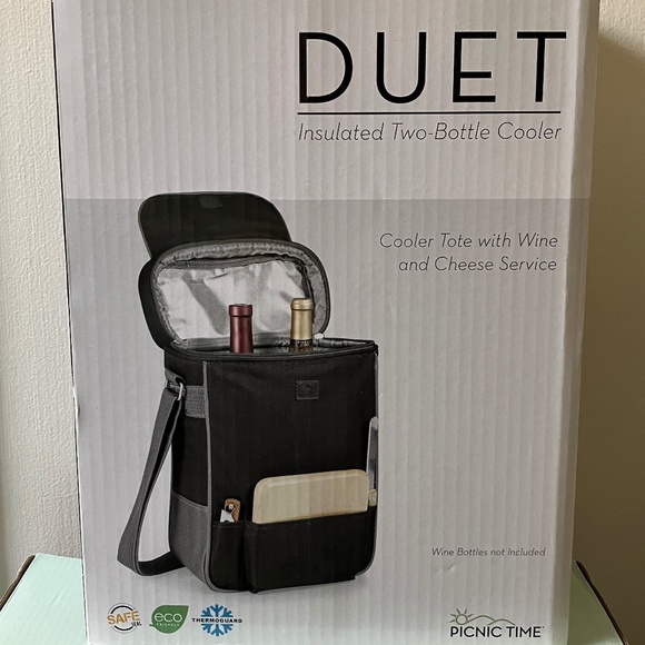 Insulated Wine Tote and Cheese Service - Picture 10 of 12